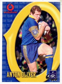 2003 Otago Rugby Football Union Our Team Collector Series #NNO Anton Oliver Front